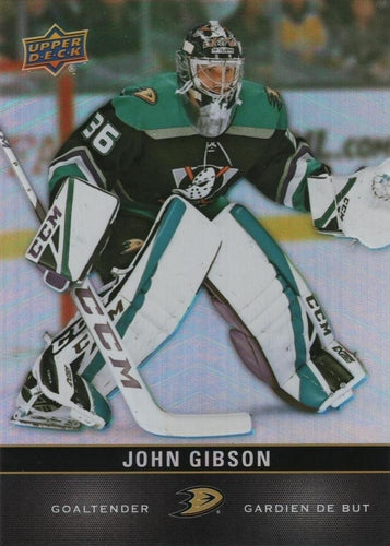 #36 John Gibson - Anaheim Ducks - 2019-20 Upper Deck Tim Hortons Hockey