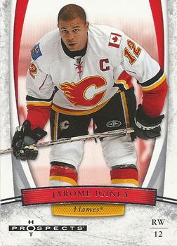 #36 Jarome Iginla - Calgary Flames - 2007-08 Fleer Hot Prospects Hockey