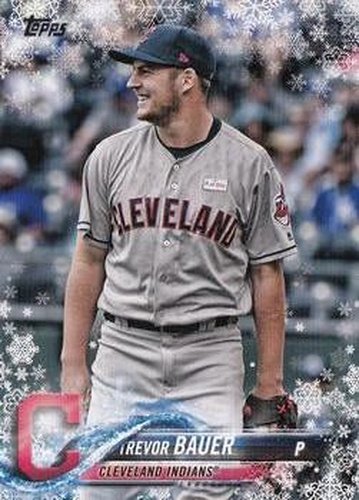 #HMW36 Trevor Bauer - Cleveland Indians - 2018 Topps Holiday Baseball