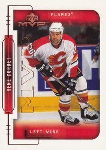 #36 Rene Corbet - Calgary Flames - 1999-00 Upper Deck MVP Hockey