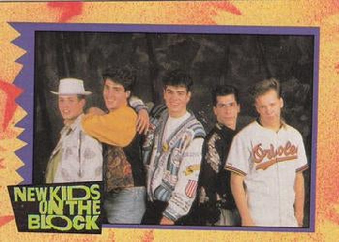 #36a Newest New Kid - 1989 Topps New Kids on the Block