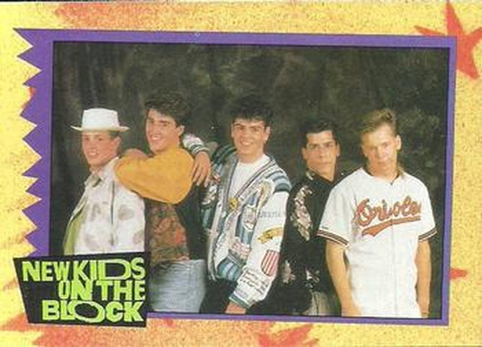 #36c Newest New Kid - 1989 Topps New Kids on the Block