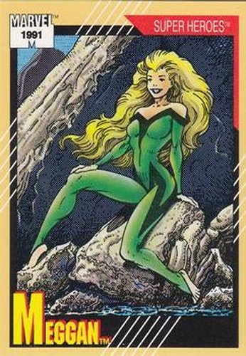 #37 Meggan - 1991 Impel Marvel Universe Series II