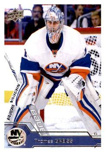 #370 Thomas Greiss - New York Islanders - 2016-17 Upper Deck Hockey