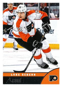 #370 Luke Schenn - Philadelphia Flyers - 2013-14 Score Hockey