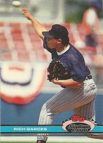#370 Rich Garces - Minnesota Twins - 1991 Stadium Club Baseball