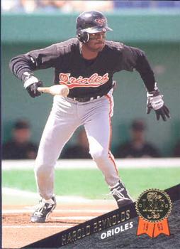 #370 Harold Reynolds - Baltimore Orioles - 1993 Leaf Baseball