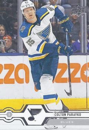 #370 Colton Parayko - St. Louis Blues - 2019-20 Upper Deck Hockey