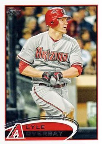 #370 Lyle Overbay - Arizona Diamondbacks - 2012 Topps Baseball