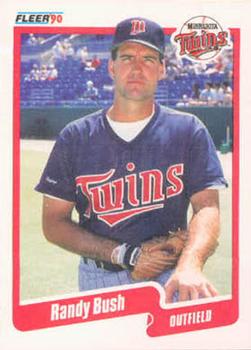 #370 Randy Bush - Minnesota Twins - 1990 Fleer USA Baseball