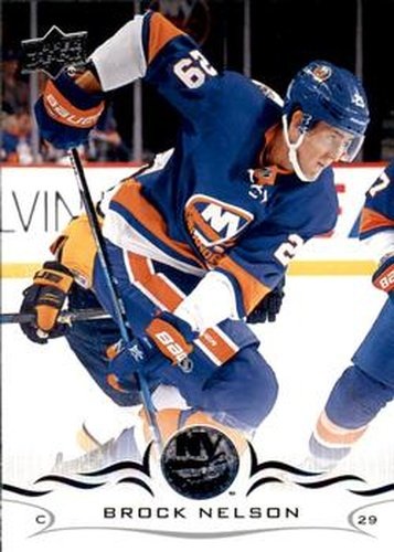 #370 Brock Nelson - New York Islanders - 2018-19 Upper Deck Hockey