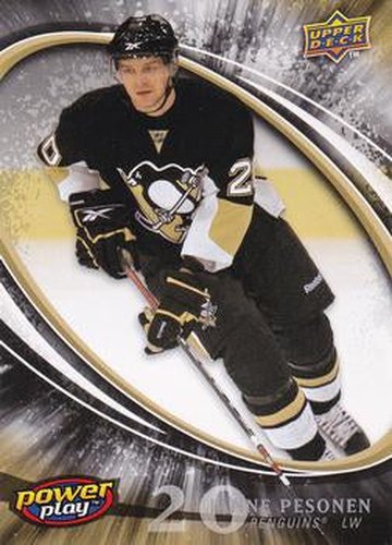 #370 Janne Pesonen - Pittsburgh Penguins - 2008-09 Upper Deck Power Play Box Set Hockey