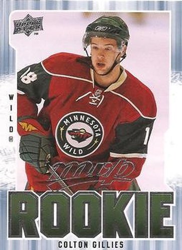 #370 Colton Gillies - Minnesota Wild - 2008-09 Upper Deck MVP Hockey