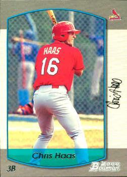 #370 Chris Haas - St. Louis Cardinals - 2000 Bowman Baseball