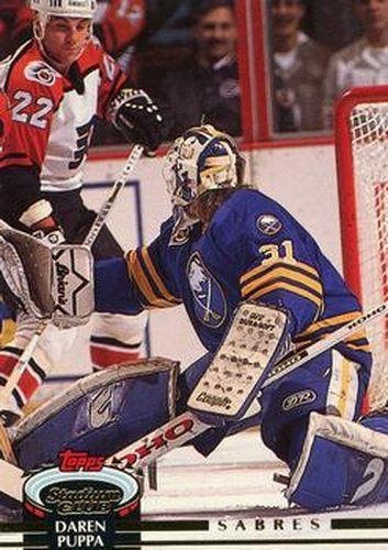#370 Daren Puppa - Buffalo Sabres - 1992-93 Stadium Club Hockey