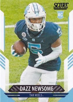 #370 Dazz Newsome - North Carolina Tar Heels - 2021 Score Football