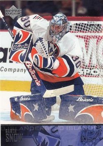 #370 Garth Snow - New York Islanders - 2003-04 Upper Deck Hockey