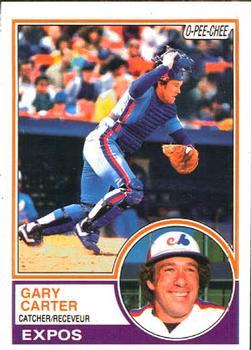 #370 Gary Carter - Montreal Expos - 1983 O-Pee-Chee Baseball