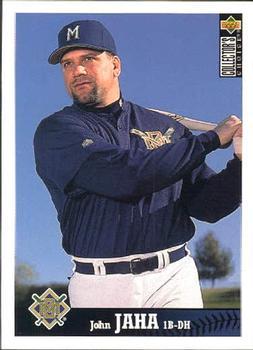 #370 John Jaha - Milwaukee Brewers - 1997 Collector's Choice Baseball
