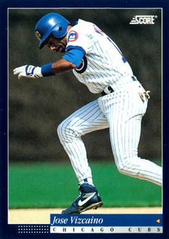 #370 Jose Vizcaino - Chicago Cubs -1994 Score Baseball