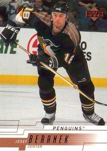 #370 Josef Beranek - Pittsburgh Penguins - 2000-01 Upper Deck Hockey
