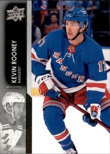 #370 Kevin Rooney - New York Rangers - 2021-22 Upper Deck Hockey
