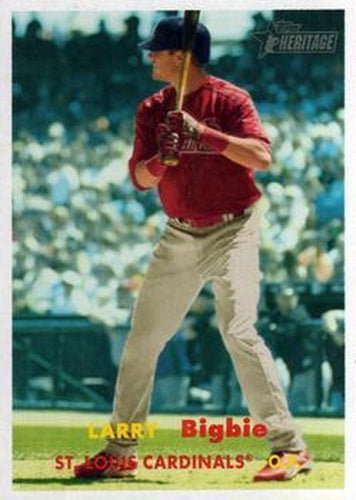 #370 Larry Bigbie - St. Louis Cardinals - 2006 Topps Heritage Baseball