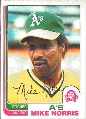 #370 Mike Norris - Oakland Athletics - 1982 O-Pee-Chee Baseball