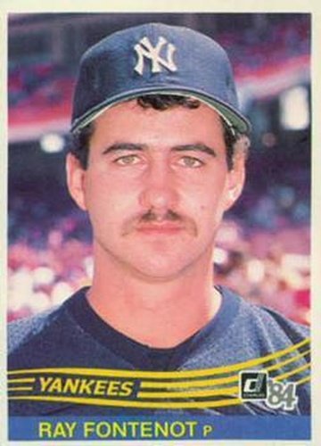 #370 Ray Fontenot - New York Yankees - 1984 Donruss Baseball
