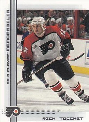 #370 Rick Tocchet - Philadelphia Flyers - 2000-01 Be a Player Memorabilia Hockey