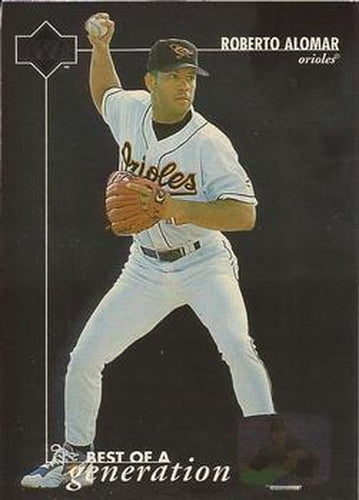 #370 Roberto Alomar - Baltimore Orioles - 1996 Upper Deck Baseball