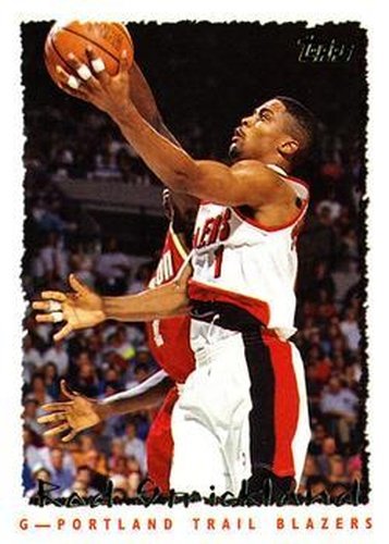 #370 Rod Strickland - Portland Trail Blazers - 1994-95 Topps Basketball