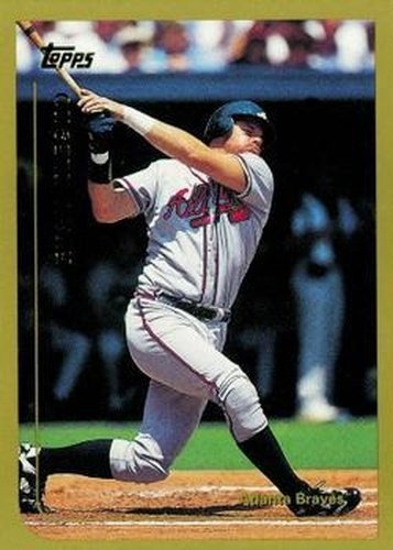 #370 Ryan Klesko - Atlanta Braves - 1999 Topps Baseball