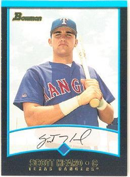 #370 Scott Heard - Texas Rangers - 2001 Bowman Baseball