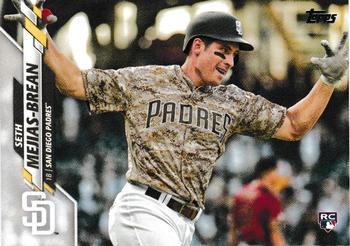 #370 Seth Mejias-Brean - San Diego Padres - 2020 Topps Baseball