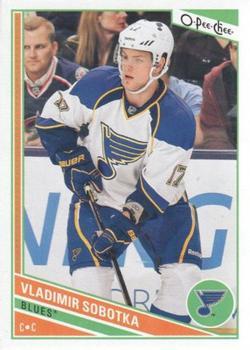 #370 Vladimir Sobotka - St. Louis Blues - 2013-14 O-Pee-Chee Hockey