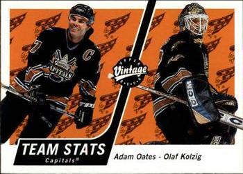 #370 Adam Oates / Olaf Kolzig - Washington Capitals - 2000-01 Upper Deck Vintage Hockey