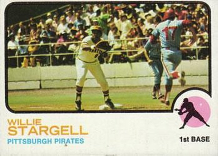 #370 Willie Stargell - Pittsburgh Pirates - 1973 Topps Baseball