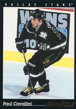 #370 Paul Cavallini - Dallas Stars - 1993-94 Pinnacle Hockey