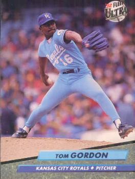 #370 Tom Gordon - Kansas City Royals - 1992 Ultra Baseball