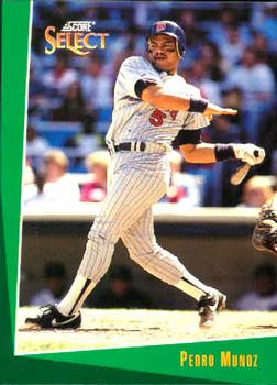 #370 Pedro Munoz - Minnesota Twins - 1993 Select Baseball