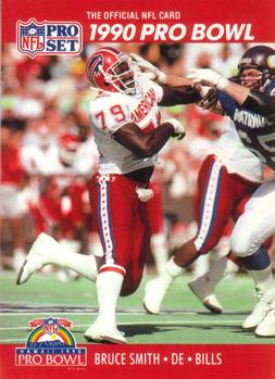#371 Bruce Smith - Buffalo Bills - 1990 Pro Set Football