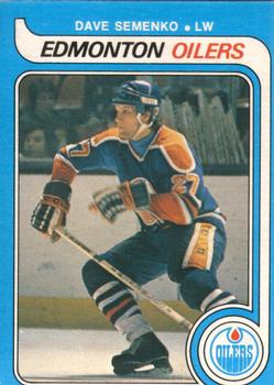 #371 Dave Semenko - Edmonton Oilers - 1979-80 O-Pee-Chee Hockey