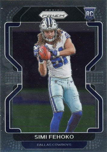 #371 Simi Fehoko - Dallas Cowboys - 2021 Panini Prizm Football