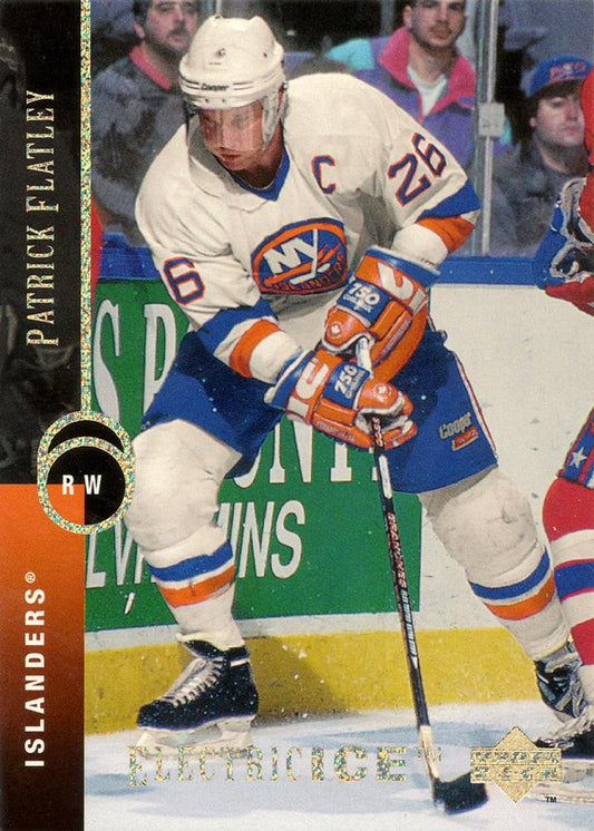#371 Patrick Flatley - New York Islanders - 1994-95 Upper Deck Hockey - Electric Ice