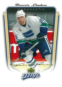 #371 Trevor Linden - Vancouver Canucks - 2005-06 Upper Deck MVP Hockey