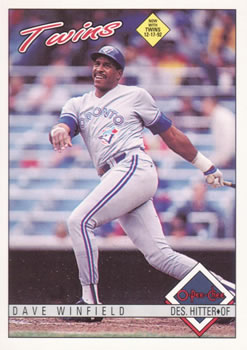 #371 Dave Winfield - Minnesota Twins - 1993 O-Pee-Chee Baseball