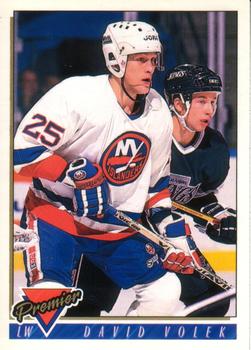 #371 David Volek - New York Islanders - 1993-94 O-Pee-Chee Premier Hockey
