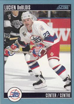 #371 Lucien Deblois - Winnipeg Jets - 1992-93 Score Canadian Hockey