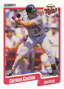 #371 Carmen Castillo - Minnesota Twins - 1990 Fleer USA Baseball